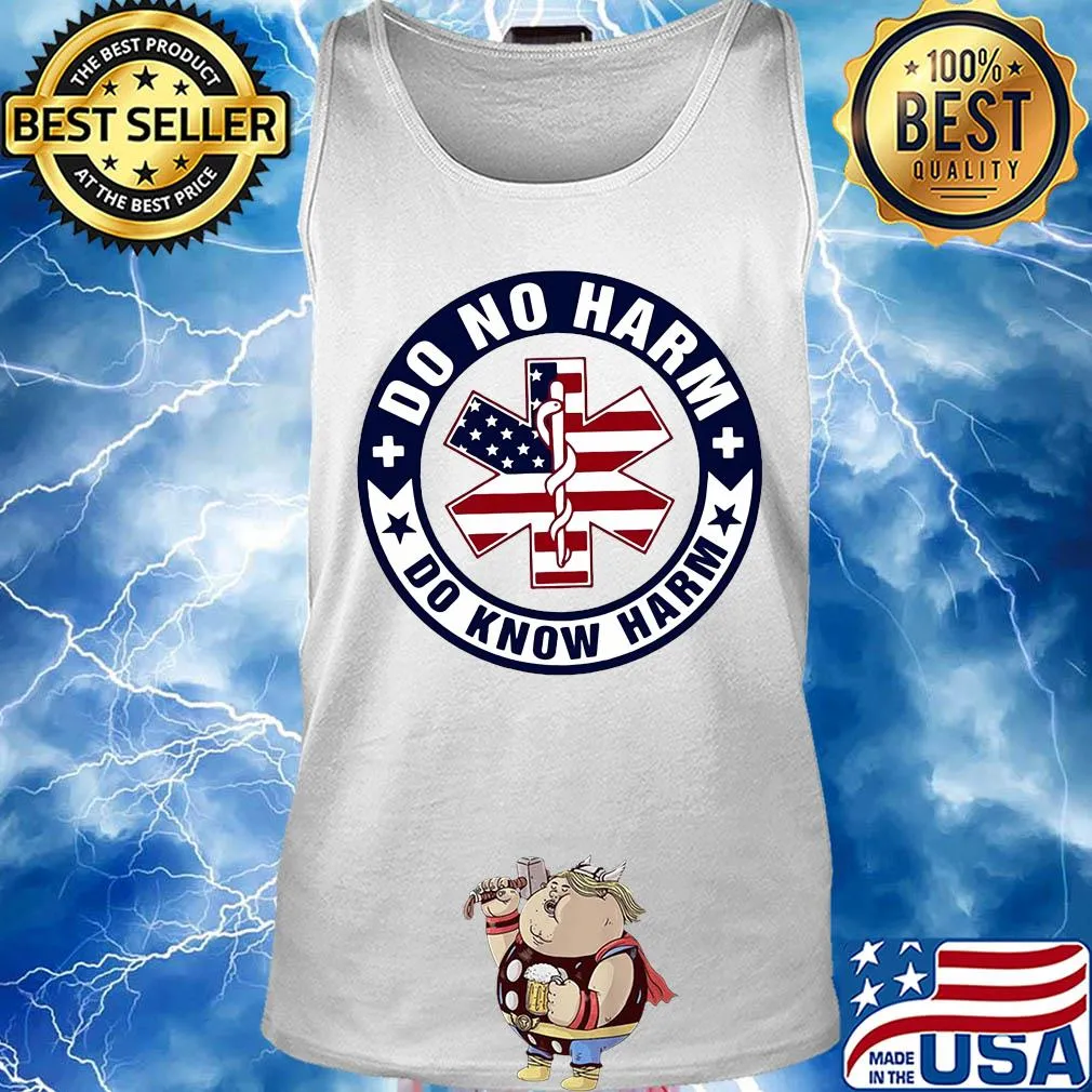 American paramedic do no harm do know harm s Tank top