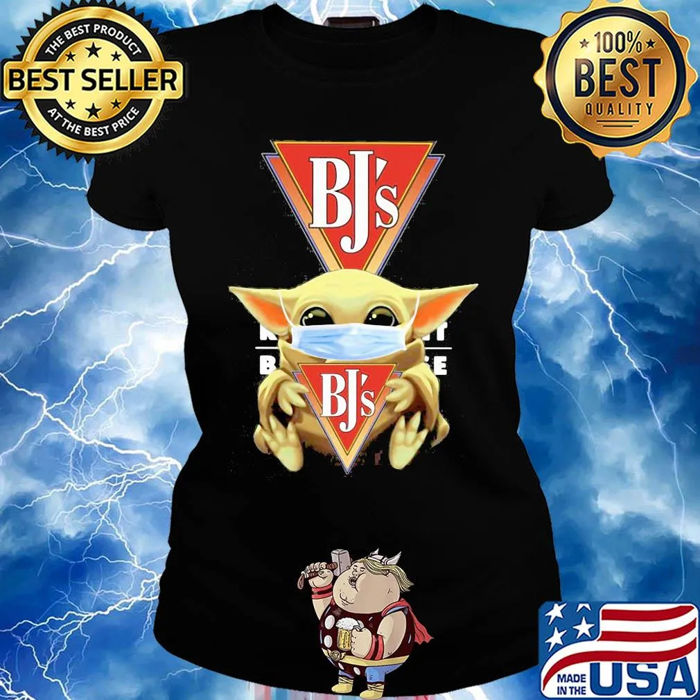 Baby Yoda hug BJ's Restaurant Brewhouse s Ladies tee