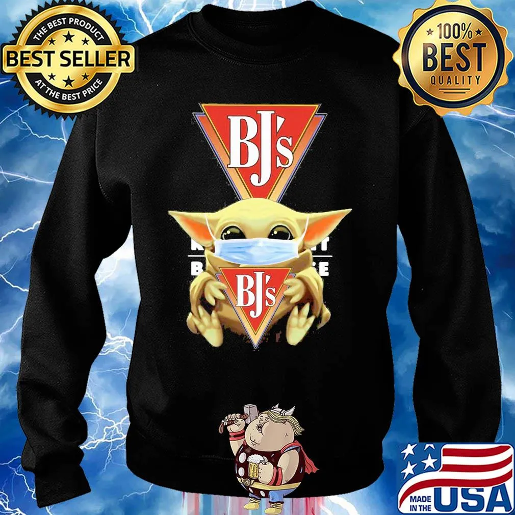Baby Yoda hug BJ's Restaurant Brewhouse s Sweater