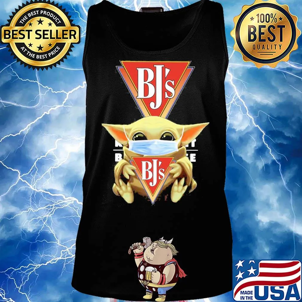 Baby Yoda hug BJ's Restaurant Brewhouse s Tank top