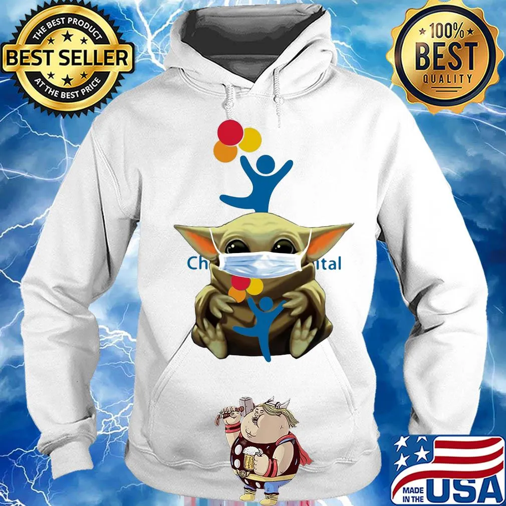 Baby yoda hug children’s hospital colorado covid-19 2020 s Hoodie