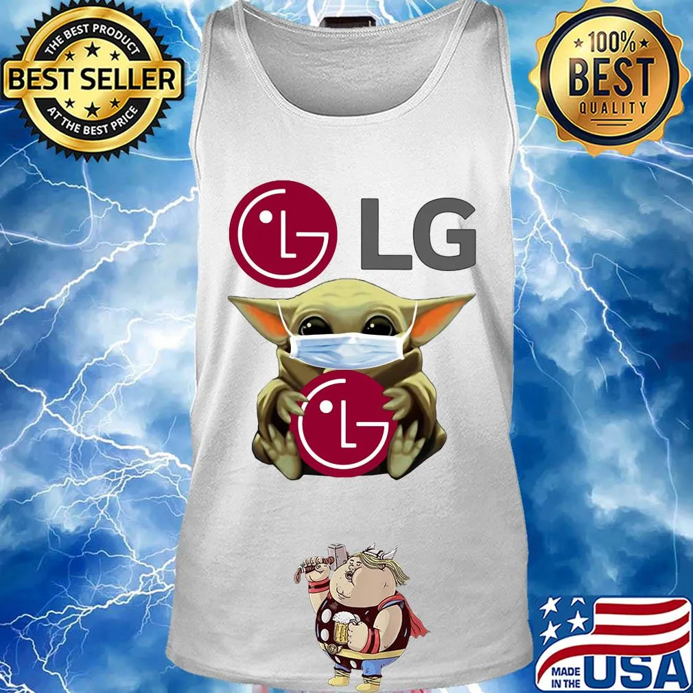 Baby yoda hug lg covid-19 2020 s Tank top