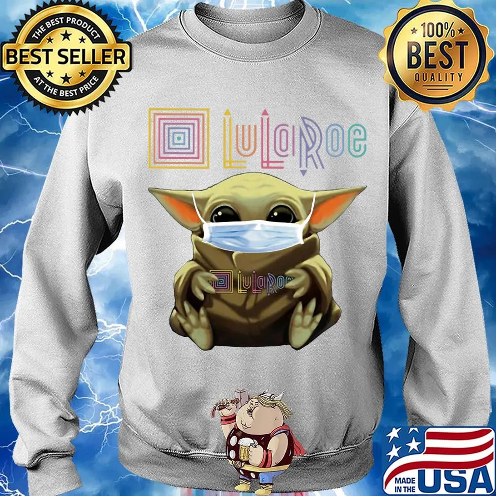 Baby yoda hug lularoe covid-19 s Sweater