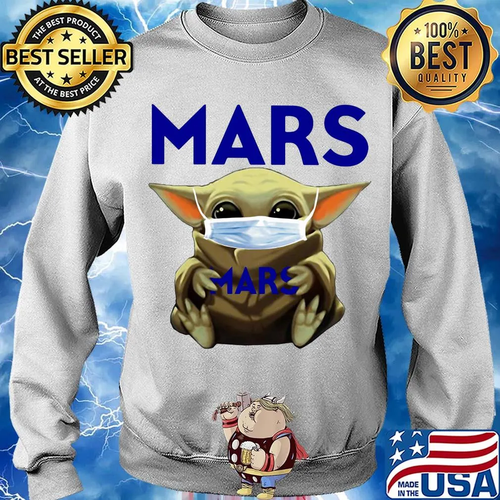 Baby yoda hug mars covid-19 2020 s Sweater