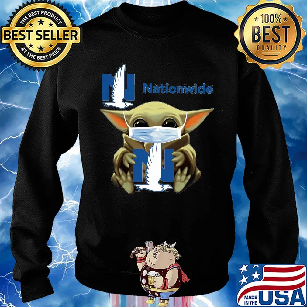 Baby yoda hug nationwide covid-19 s Sweater