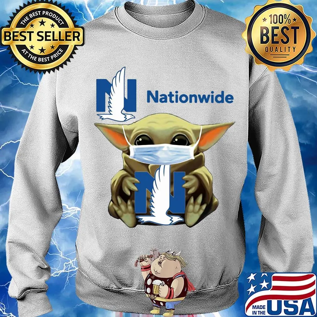 Baby yoda hug nationwide covid-19 s Sweater