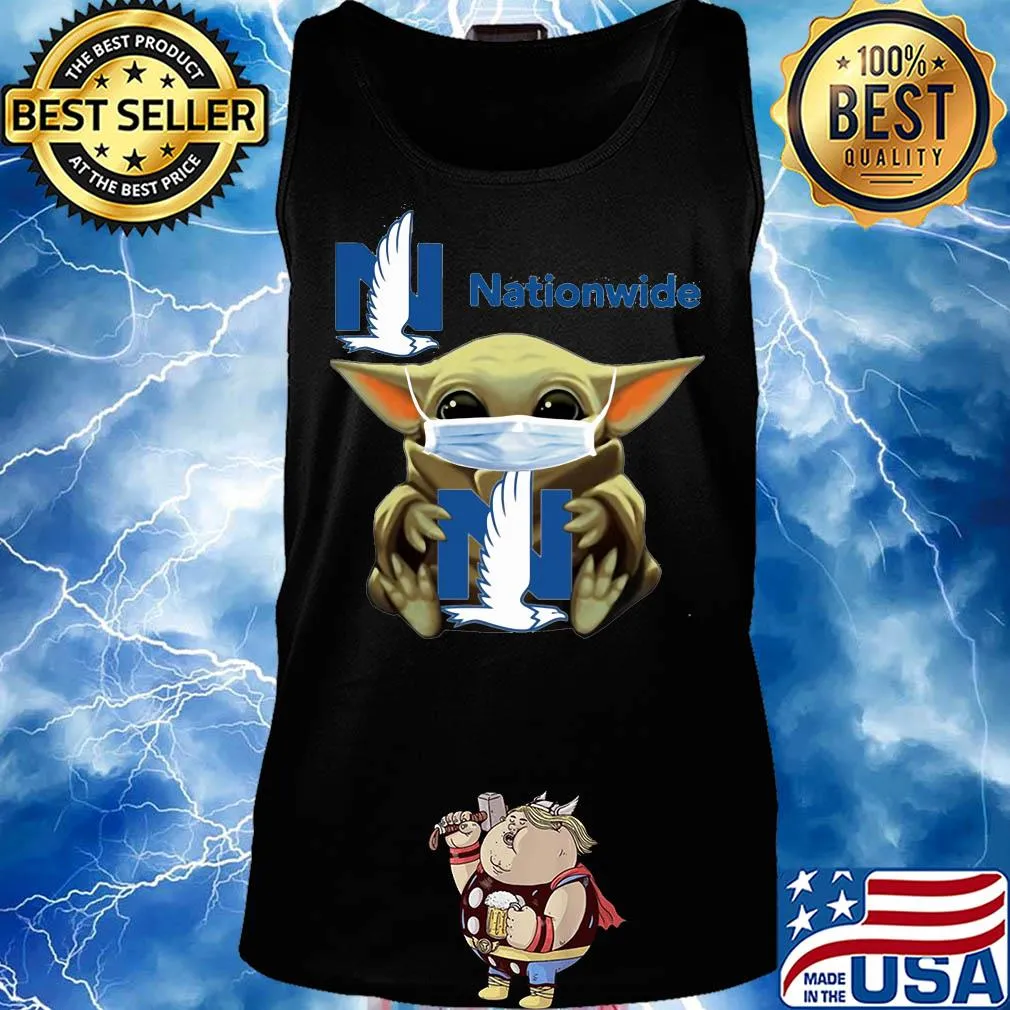 Baby yoda hug nationwide covid-19 s Tank top