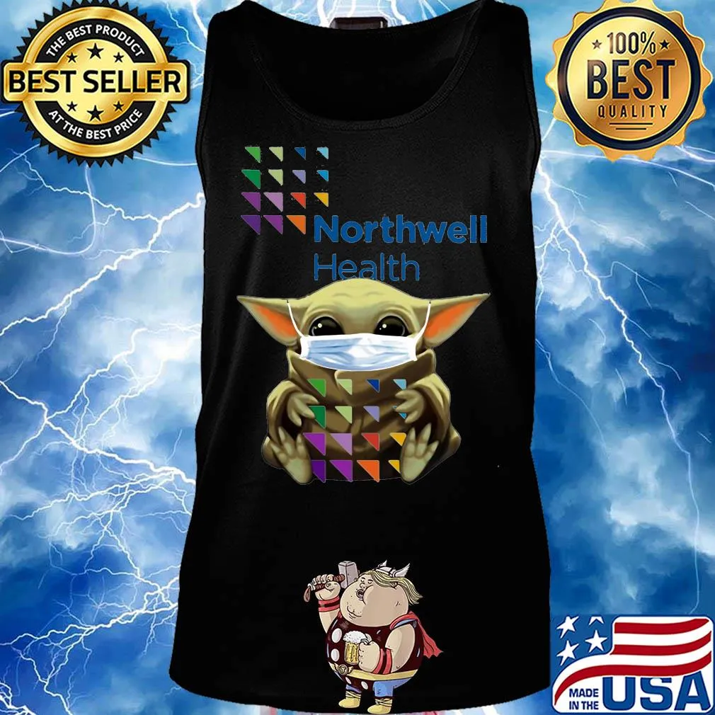 Baby yoda hug northwell heath covid-19 2020 s Tank top