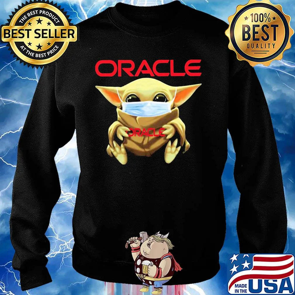 Baby Yoda hug Oracle Mask s Sweater