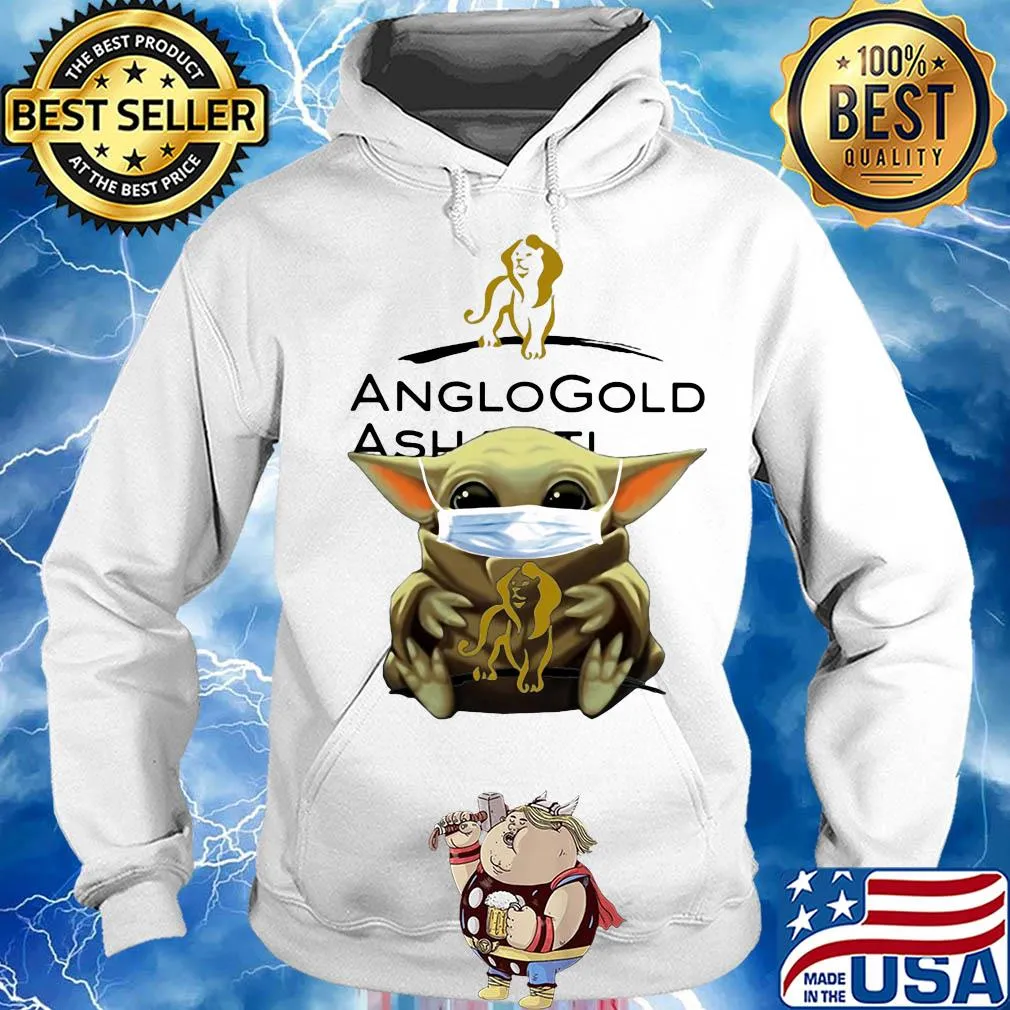 Baby Yoda mask hug Anglogold ashanti s Hoodie