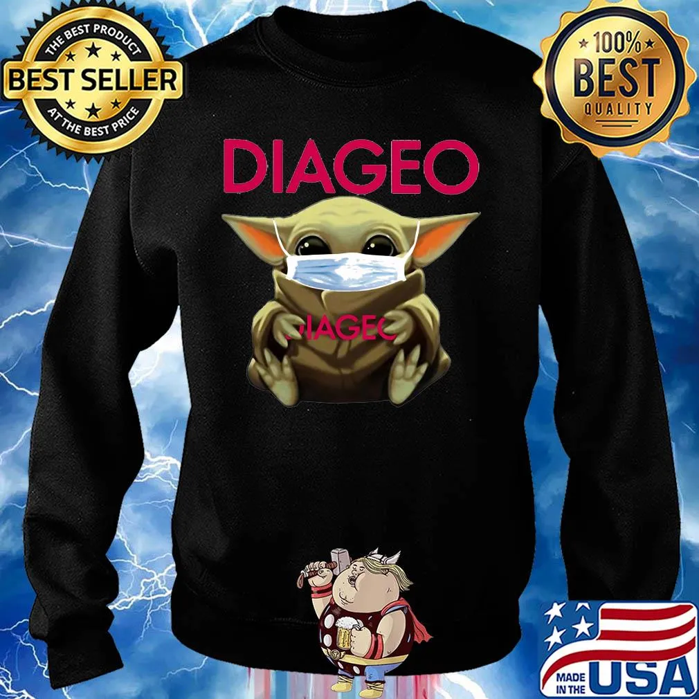 Baby Yoda mask hug Diageo s Sweater