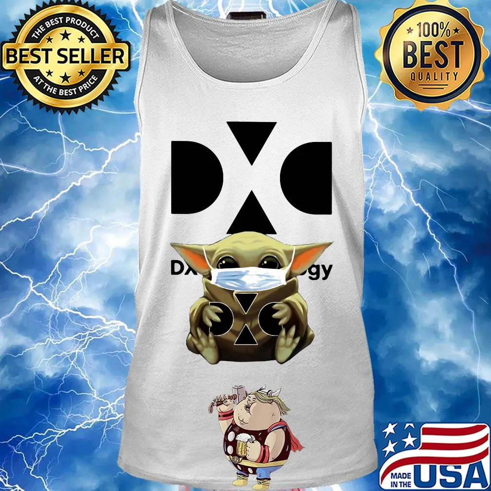 Baby Yoda mask hug DXC technology s Tank top