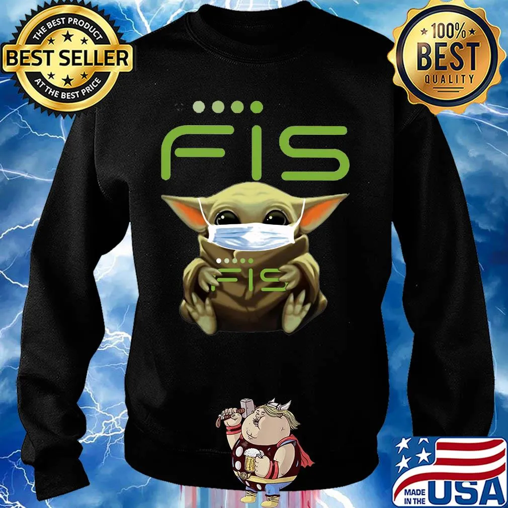 Baby Yoda mask hug Fis s Sweater