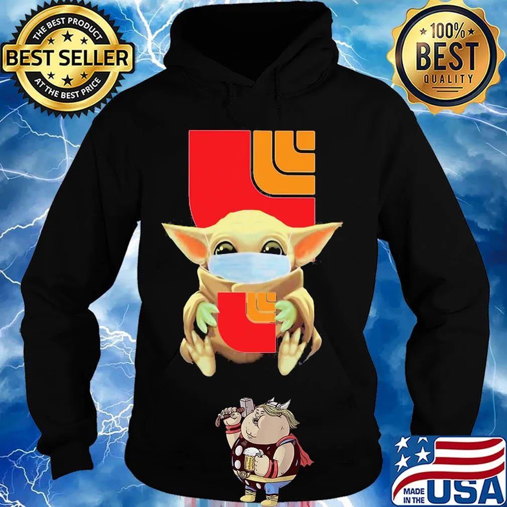 Baby Yoda mask hug Loblaws s Hoodie