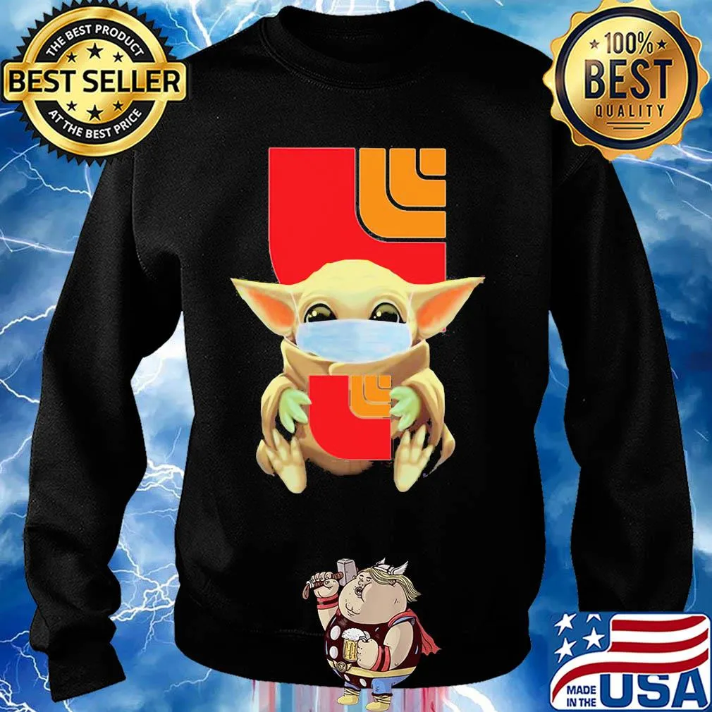 Baby Yoda mask hug Loblaws s Sweater