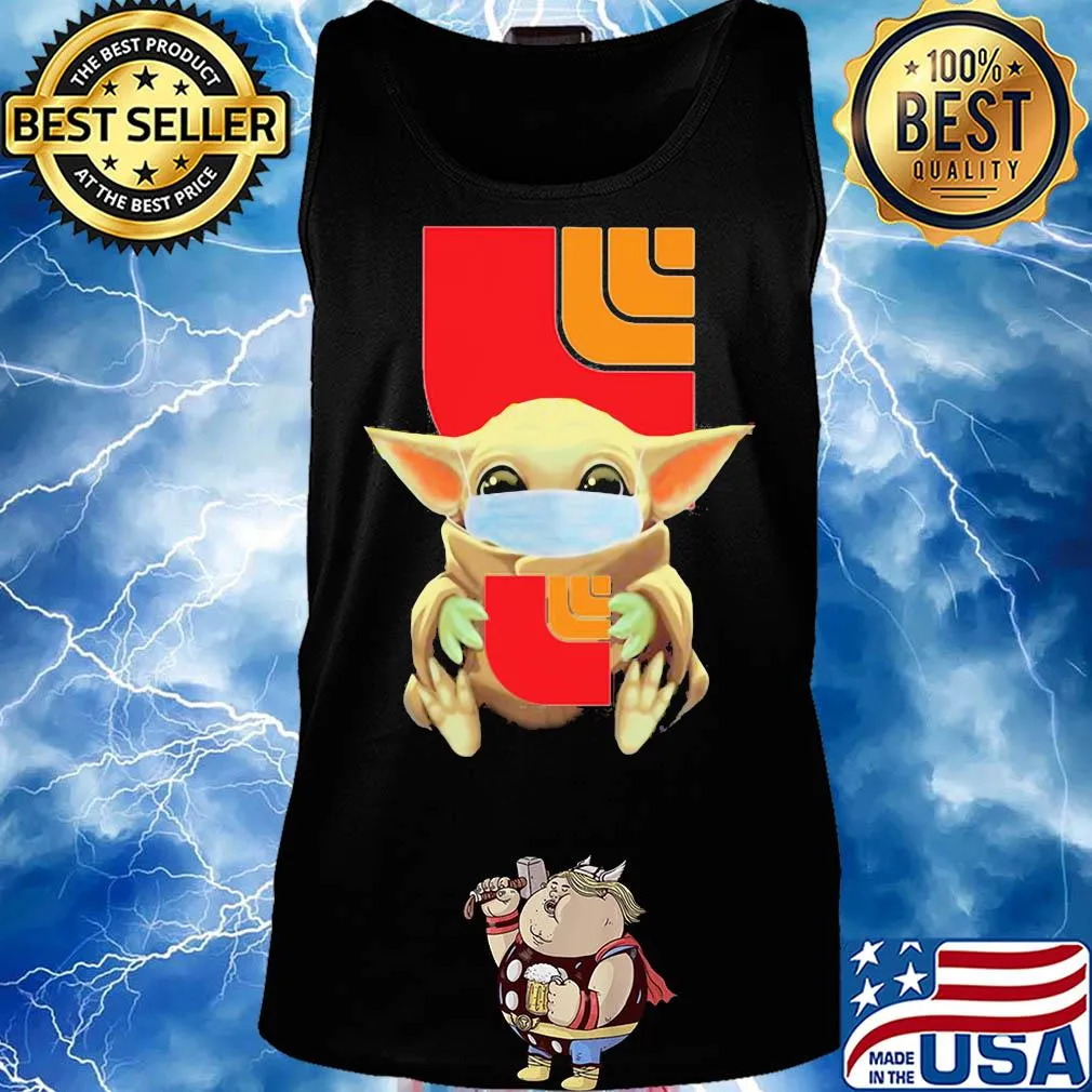 Baby Yoda mask hug Loblaws s Tank top