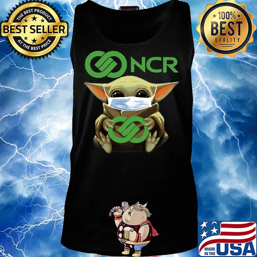 Baby Yoda mask hug NCR s Tank top