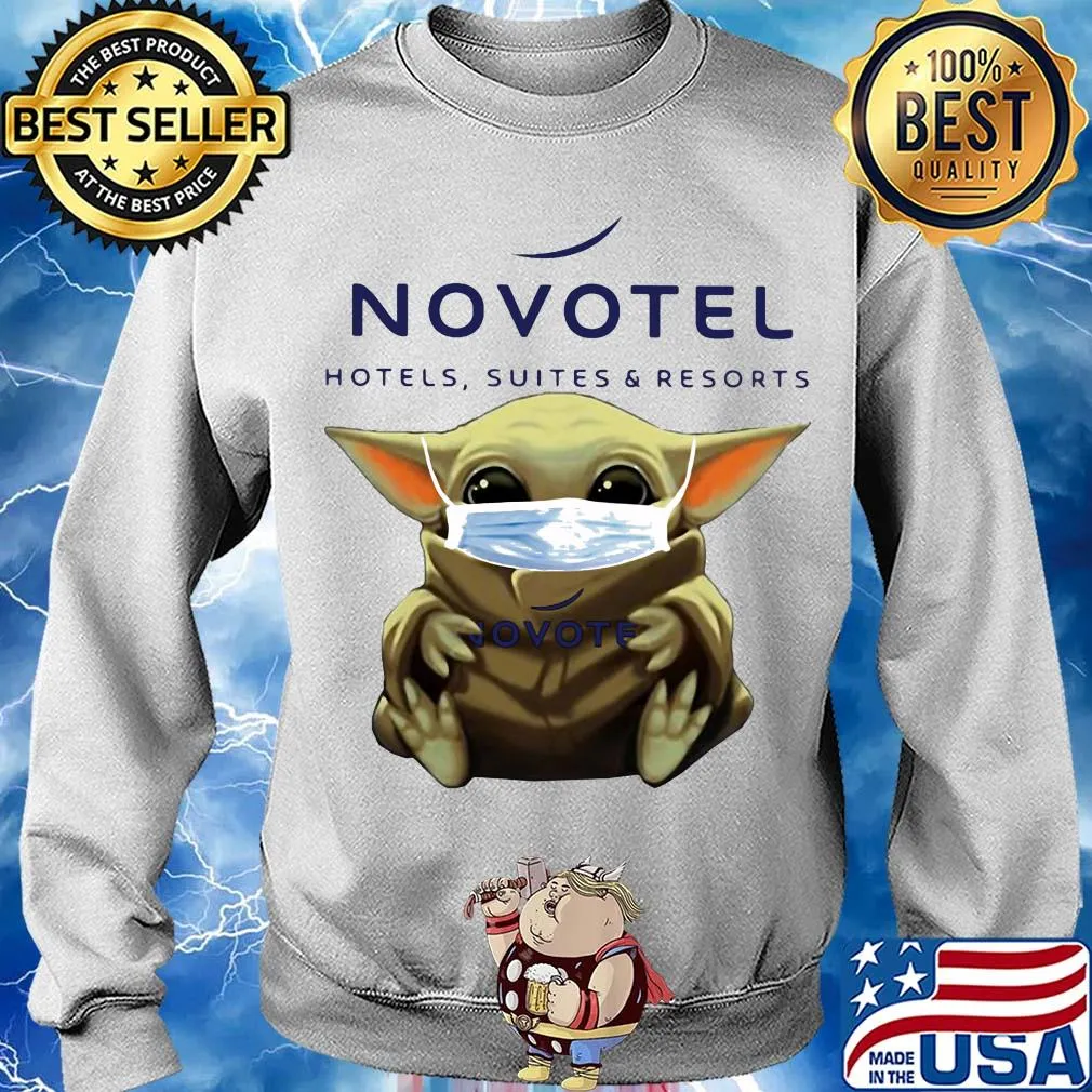 Baby Yoda mask hug Novotel Hotels Suites And resorts s Sweater