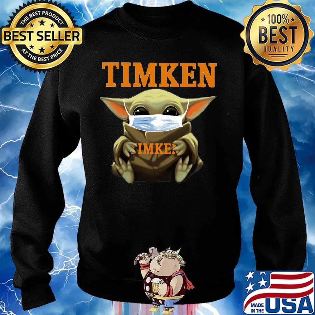 Baby Yoda mask hug Timken s Sweater