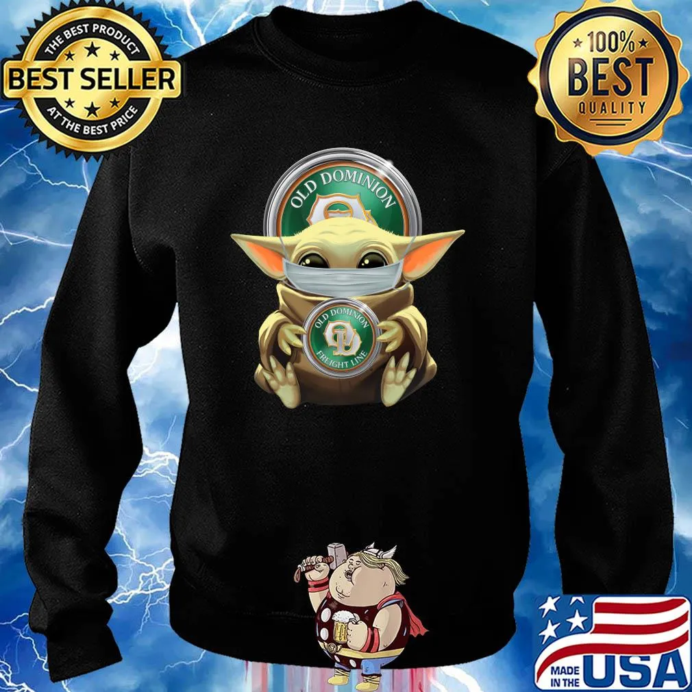 Baby Yoda mask hung Old Dominion s Sweater