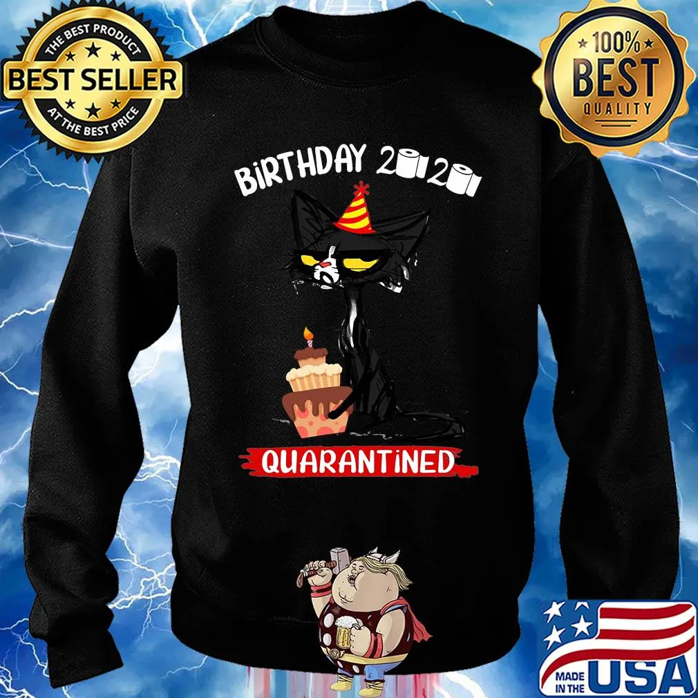 Birthday 2020 quarantined Cat Toilet paper s Sweater