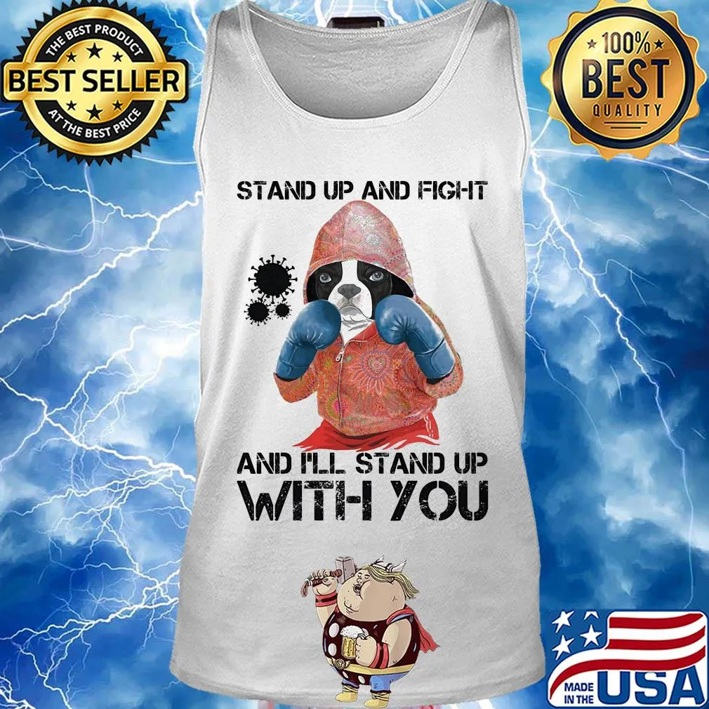 Bulldogs stand up and fight and i’ll stand up with you coronavirus s Tank top