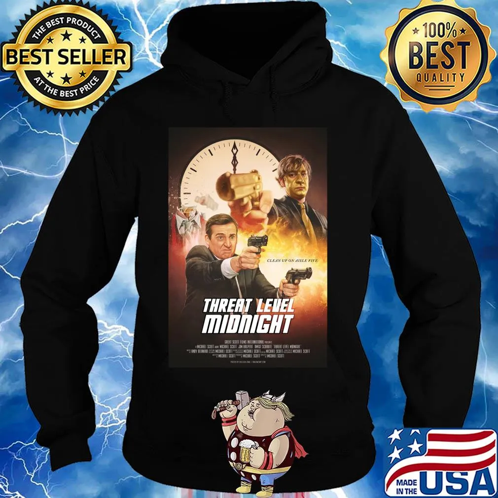 Clean up on aisle five threat level midnight s Hoodie