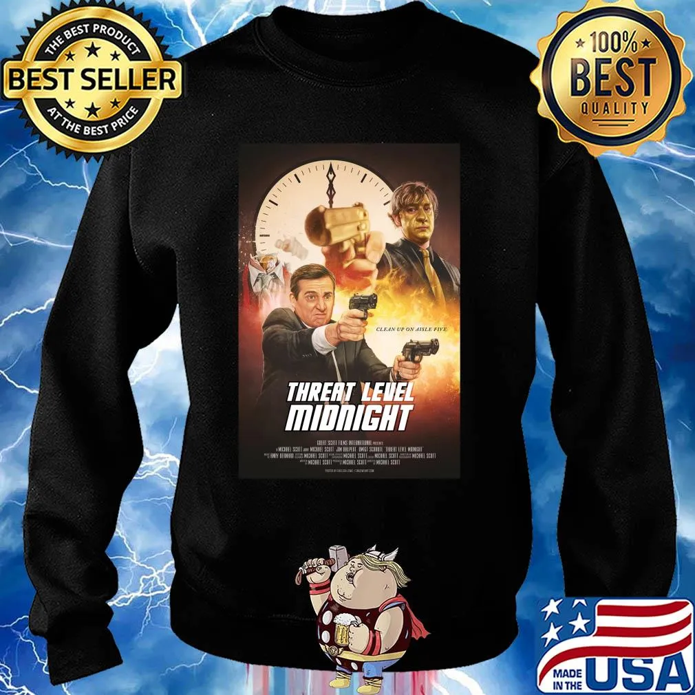 Clean up on aisle five threat level midnight s Sweater