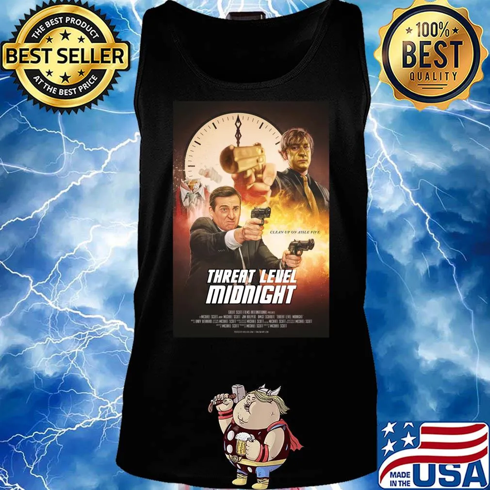 Clean up on aisle five threat level midnight s Tank top
