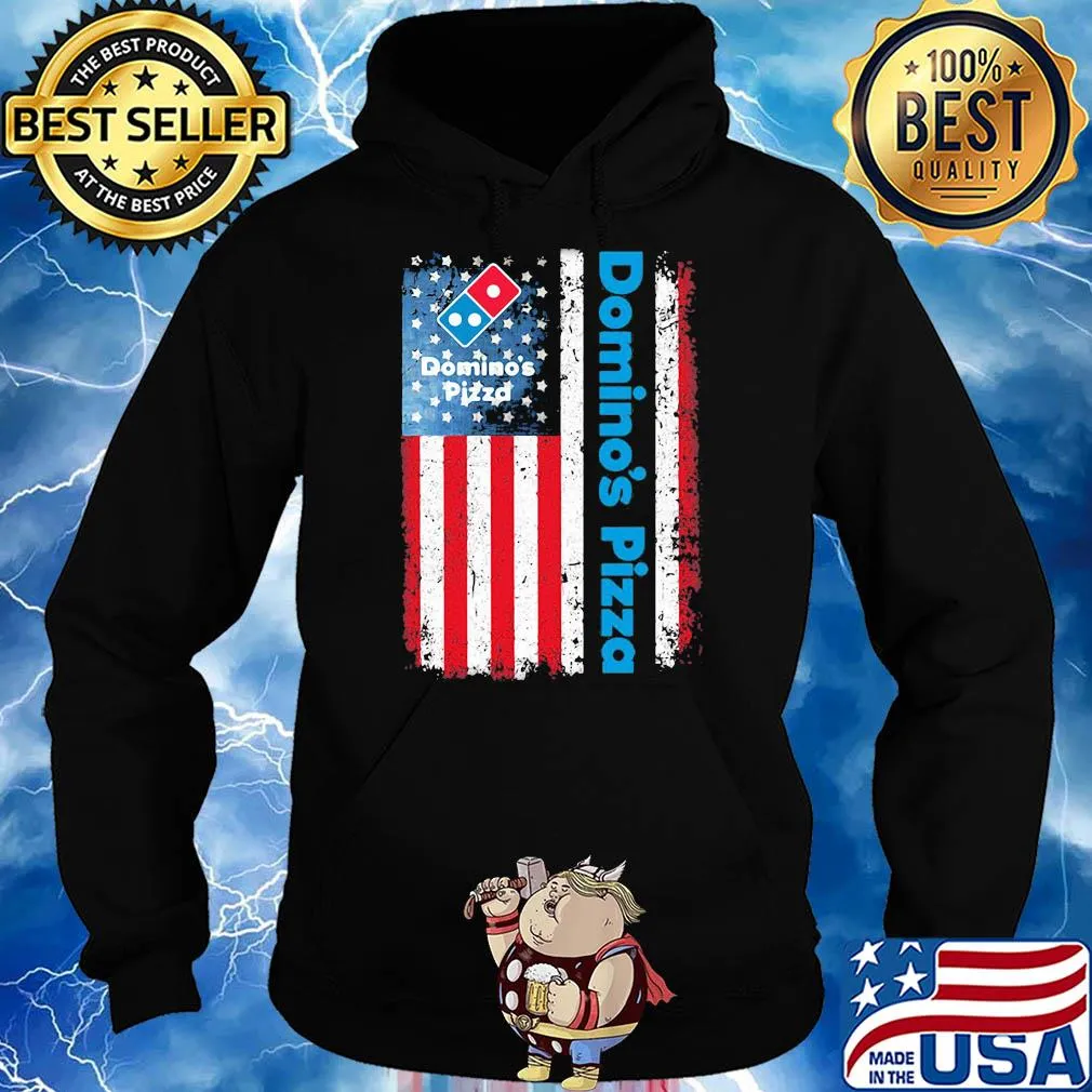 Domino’s pizza american flag s Hoodie
