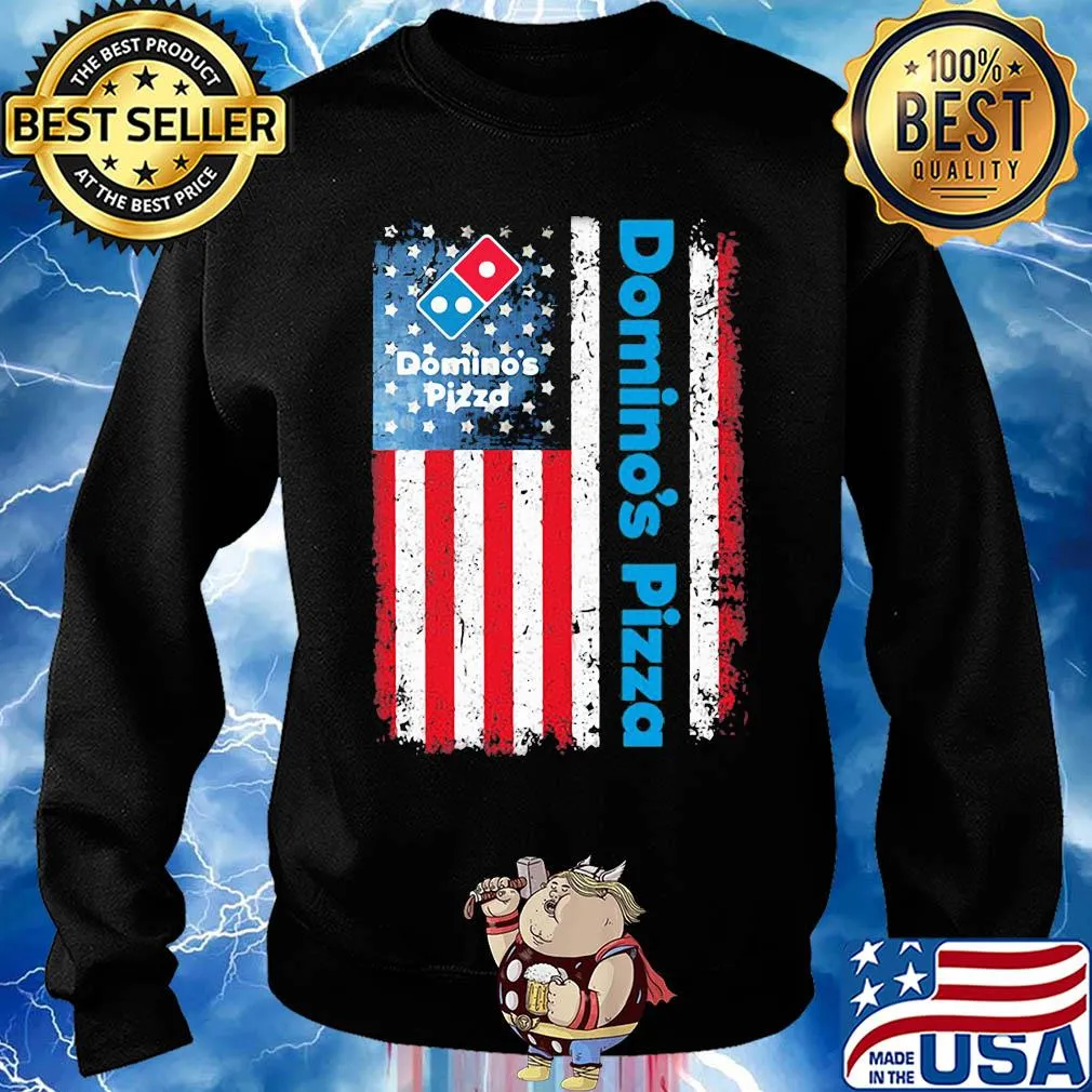 Domino’s pizza american flag s Sweater
