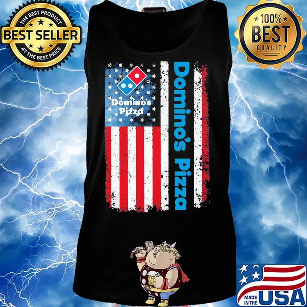 Domino’s pizza american flag s Tank top