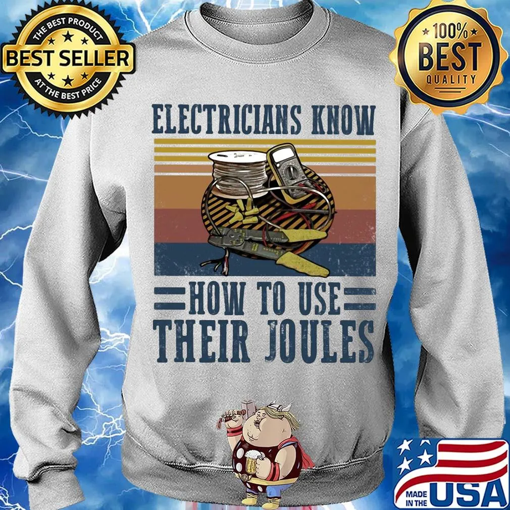 Electricians know how to use their joules vintage s Sweater