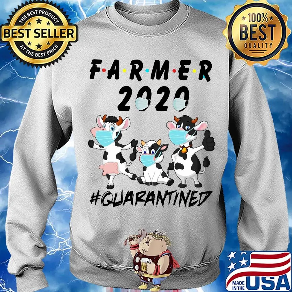 Farmer 2020 #quarantined Cow s Sweater