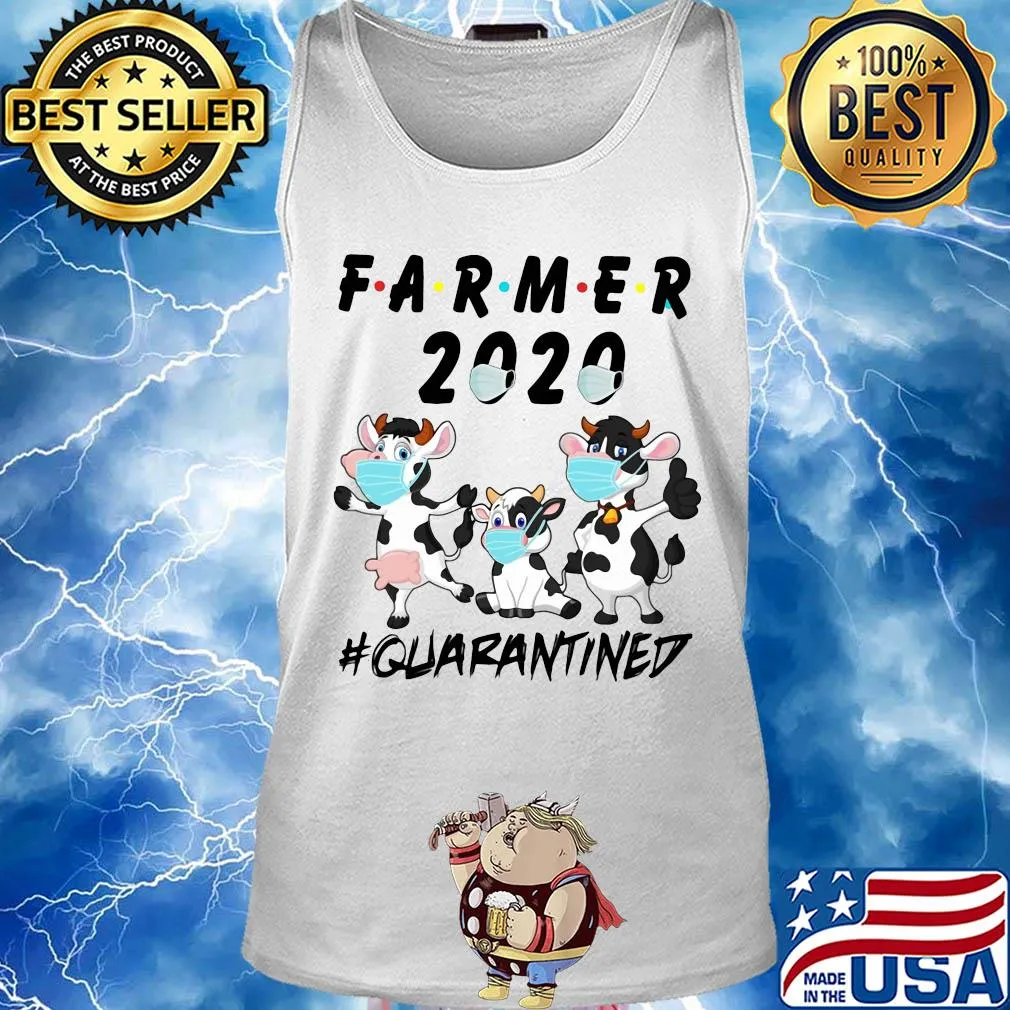 Farmer 2020 #quarantined Cow s Tank top