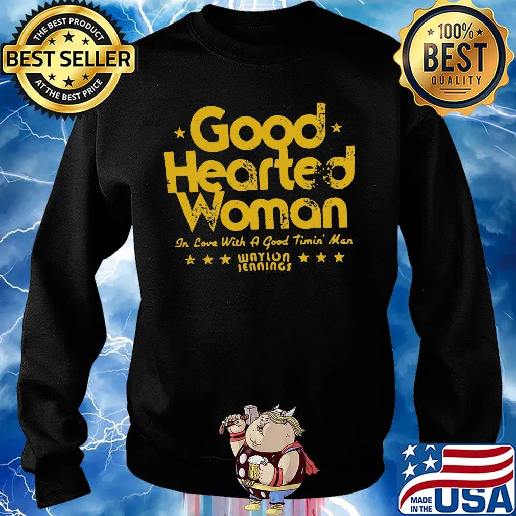 Good hearted woman in love with a good timin man waylon jennings s Sweater