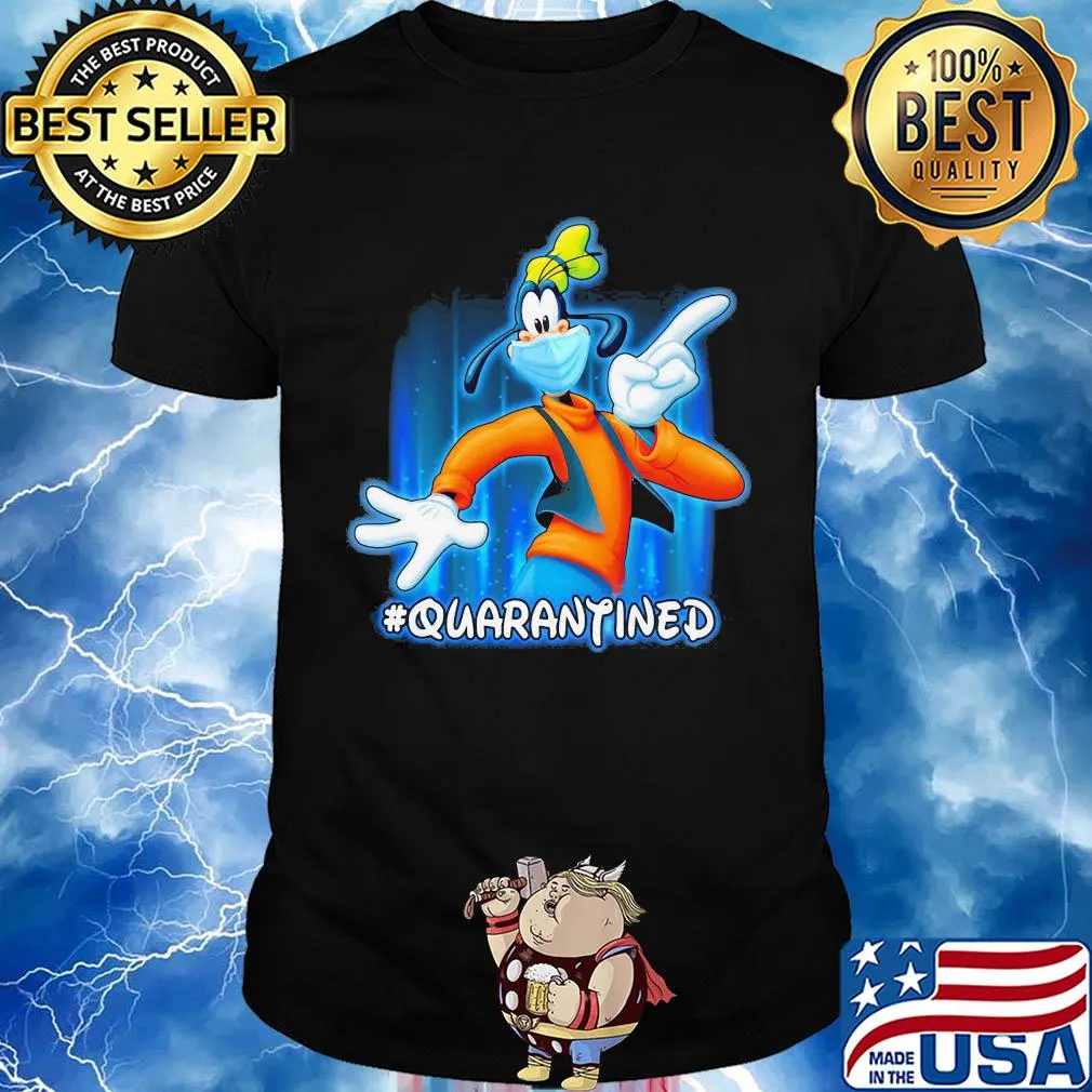 Goofy quarantined Covid-19 Disney shirt