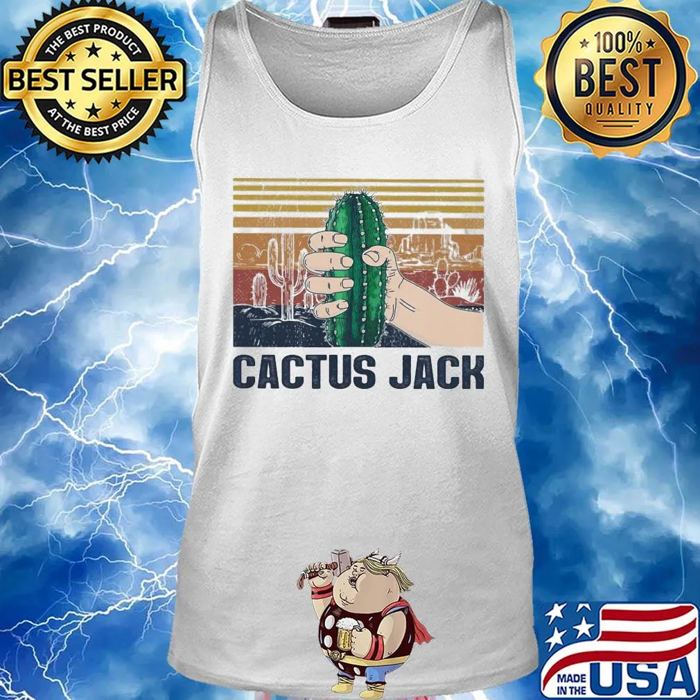 Hand cactus Jack vintage s Tank top