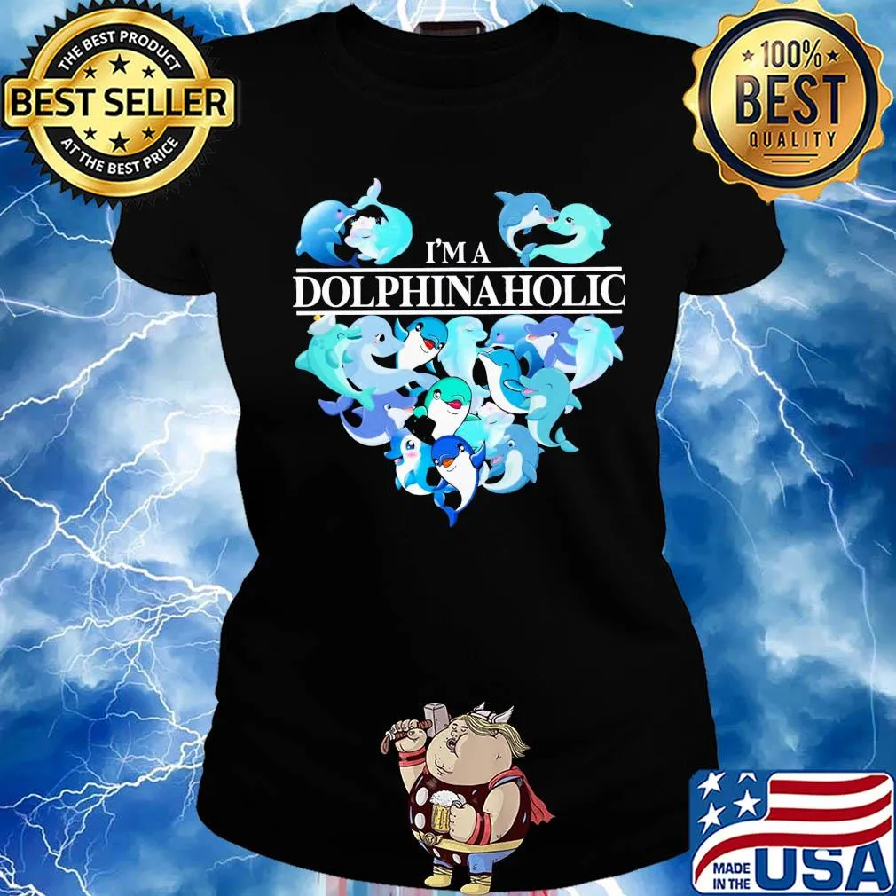 Heart I'm dolphinsaholic s Ladies tee