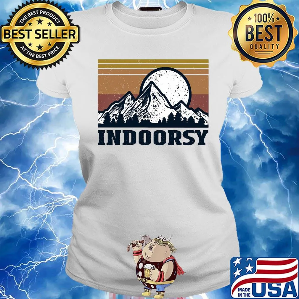 Indoorsy for the Basic City Girl Mountain Vintage s Ladies tee