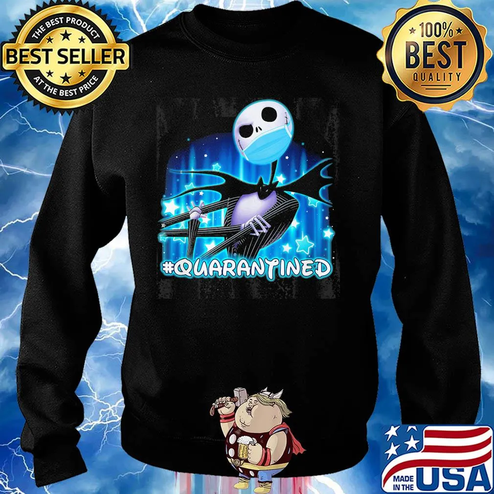 Jack Skellington face mask quarantined s Sweater