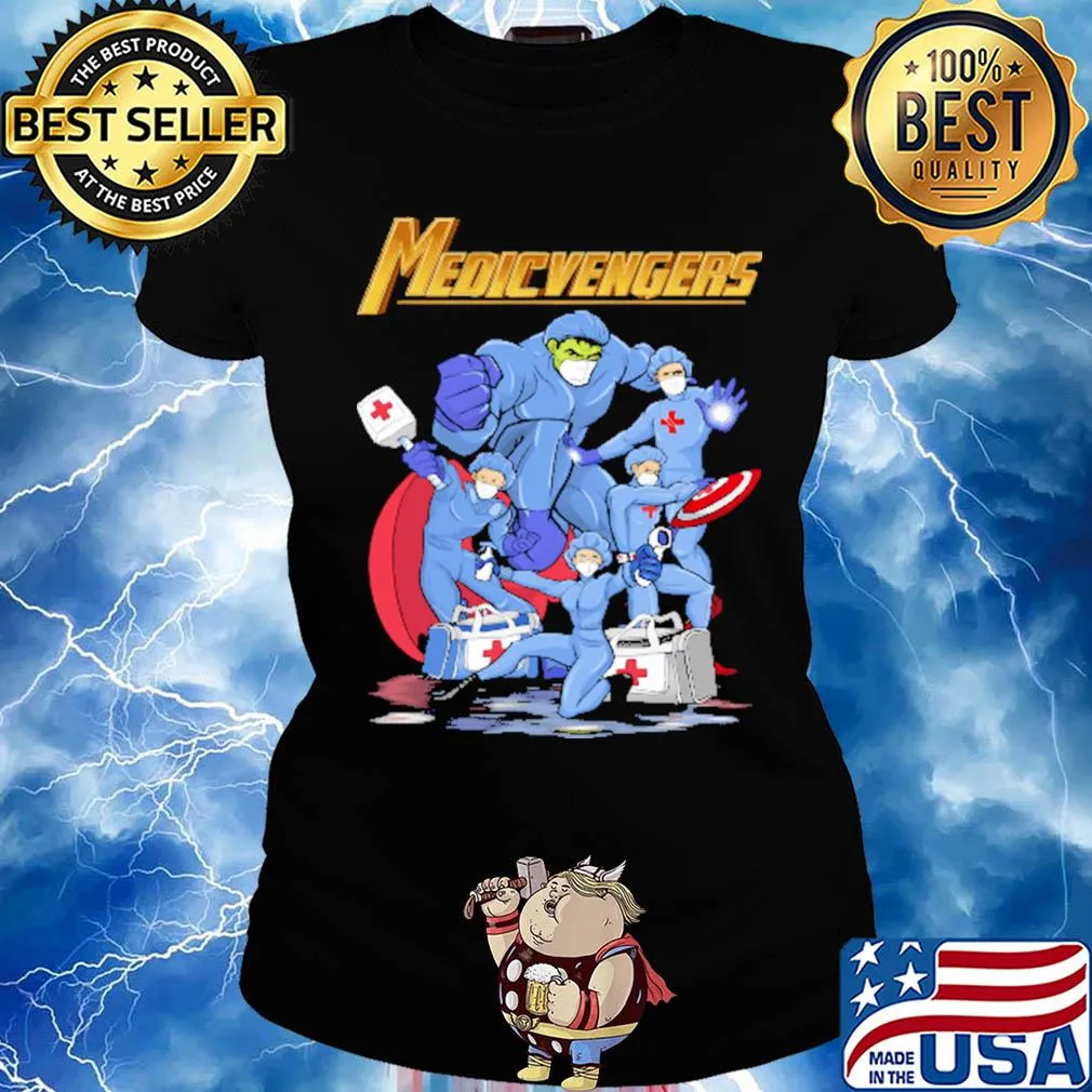 Medicvengers heroes nurse covid-19 s Ladies tee