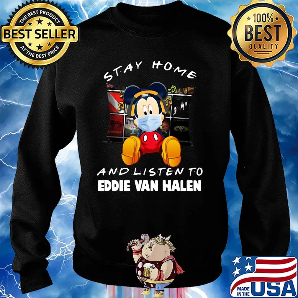 Mickey Mouse stay home and listen to Eddie Van Halen s Sweater