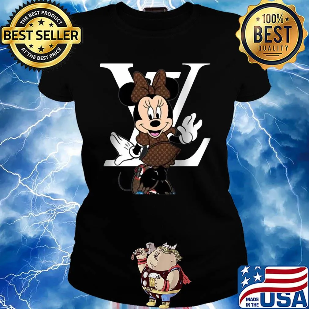 Minnie Mouse Louis Vuitton s Ladies tee
