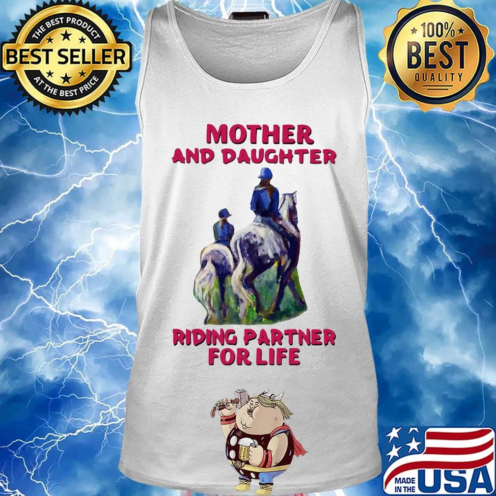 Mother and daughter Riding partner for life s Tank top