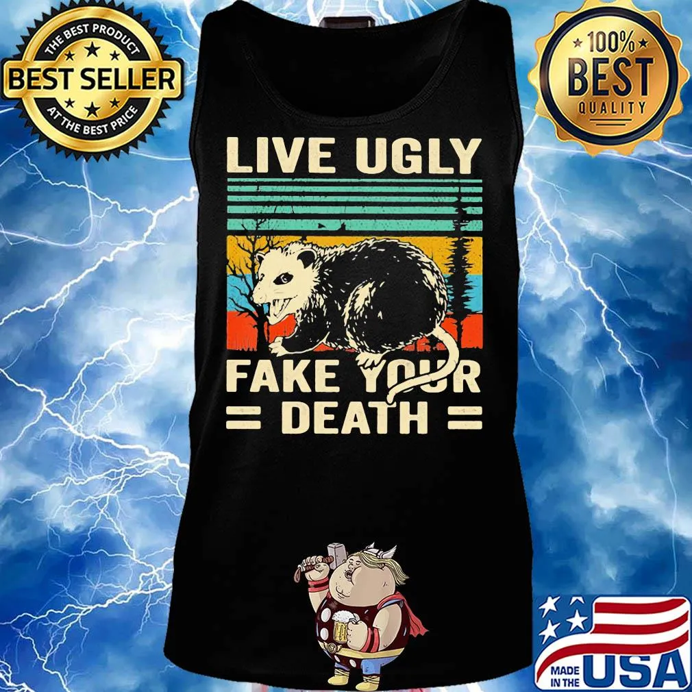 Mouse live ugly fake your death vintage s Tank top
