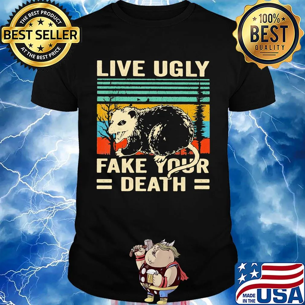 Mouse live ugly fake your death vintage shirt