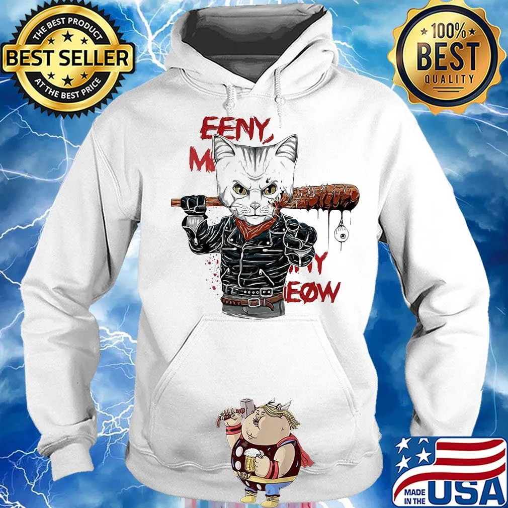 Negan cat eeny meeny miny meow s Hoodie