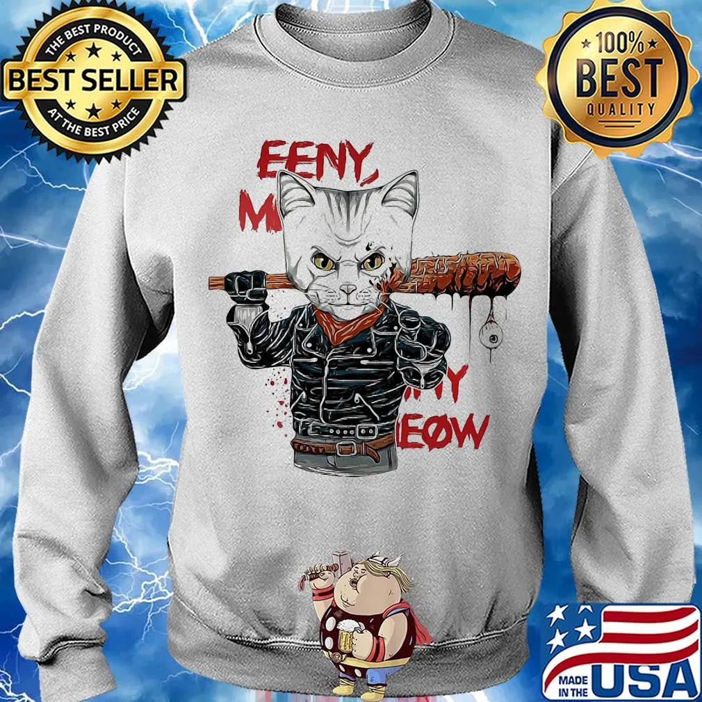Negan cat eeny meeny miny meow s Sweater