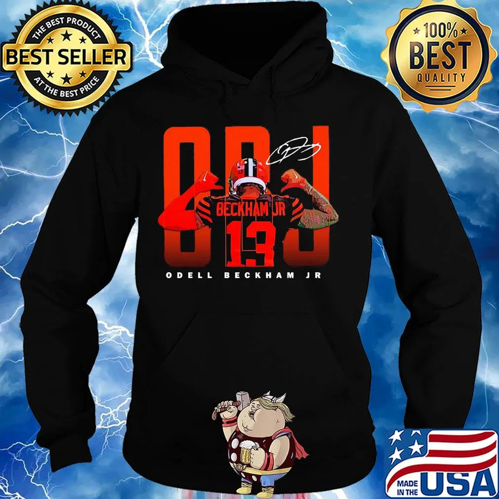 Odell Beckham Jr 13 signature s Hoodie